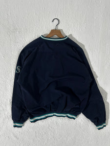 Vintage Seattle Mariners Pull Over Windbreaker Sz. M