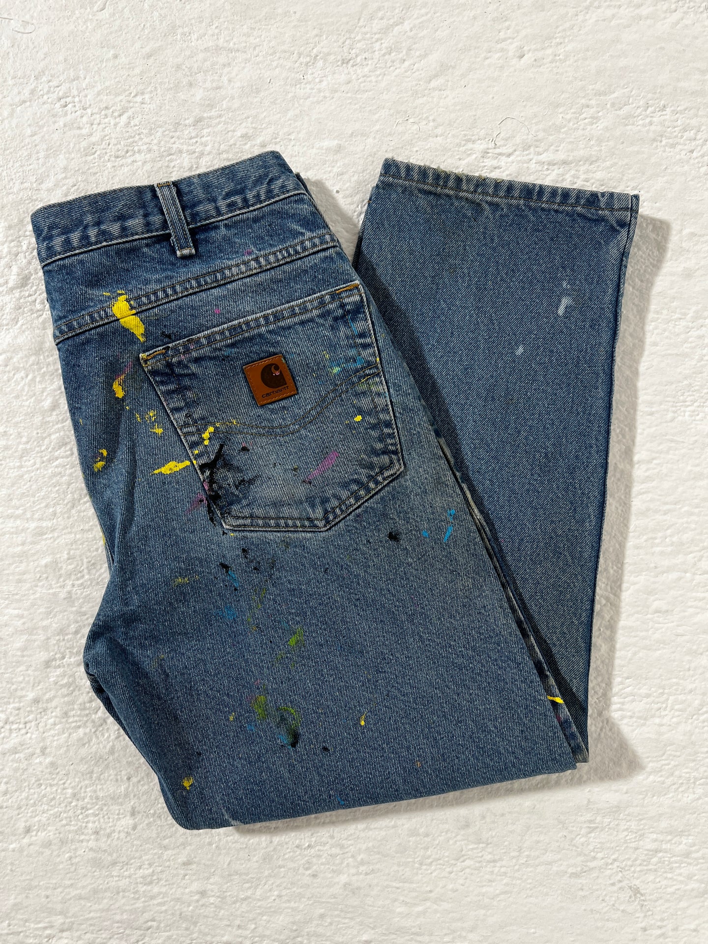 1/1 Carhartt Paint Splatter jeans 34x28