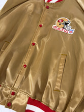 Vintage San Francisco 49ers Chalkline Satin Jacket Sz. XL