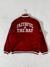 Retro Mitchell & Ness 49ers Satin Jacket Size 2XL