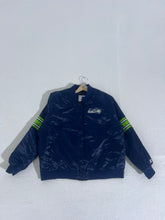 Seattle Seahawks Satin Starter Jacket Sz. Womans XXL