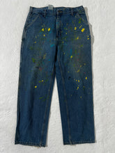1/1 Carhartt Paint Splatter Jeans Size 36x32
