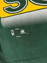 Vintage 1990's Seattle Supersonics Salem Sportswear AOP Graphic T-Shirt Sz. XL