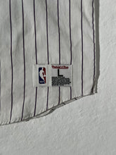 Mitchell & Ness Pin Stripped Lakers Baseball Jersey Size L
