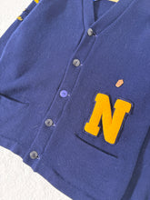 True Vintage Navy Cardigan Sz. M