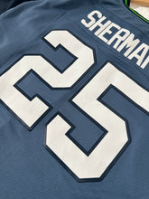 Retro Seattle Seahawks Richard Sherman #25 Jersey Size 3XL