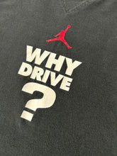 Y2k Michael Jordan "Why Drive?" T-Shirt Size XL