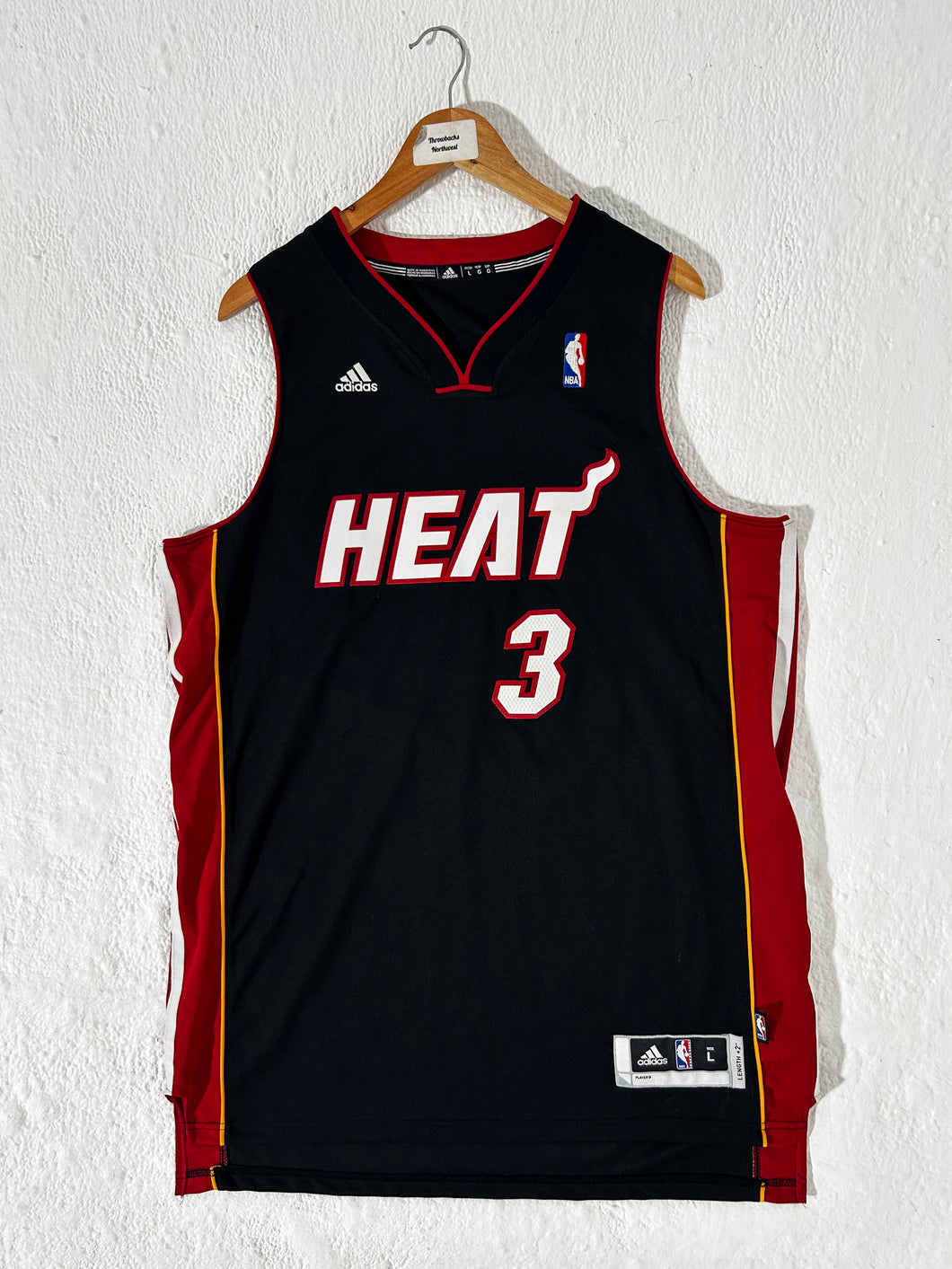 Dwayne Wade Miami Heat NBA Jersey Sz. L
