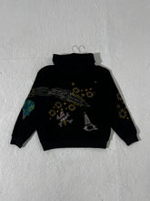 Ice Cream Apricot Embroidered Cotton Hoodie Sz. XL DEPT1