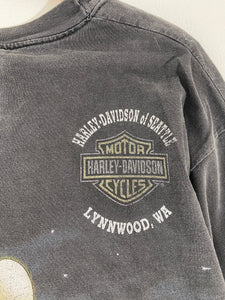 Vintage 1990s Harley Davidson x Looney Tunes T-Shirt Sz. L