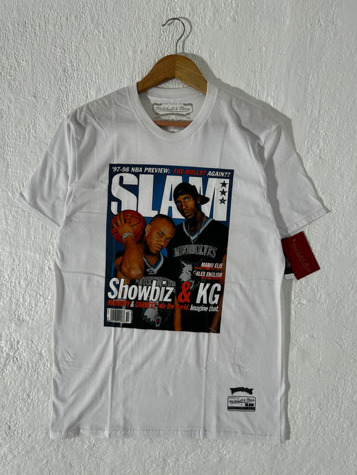 Timberwolves Slam Mitchell & Ness Tshirt Sz. L