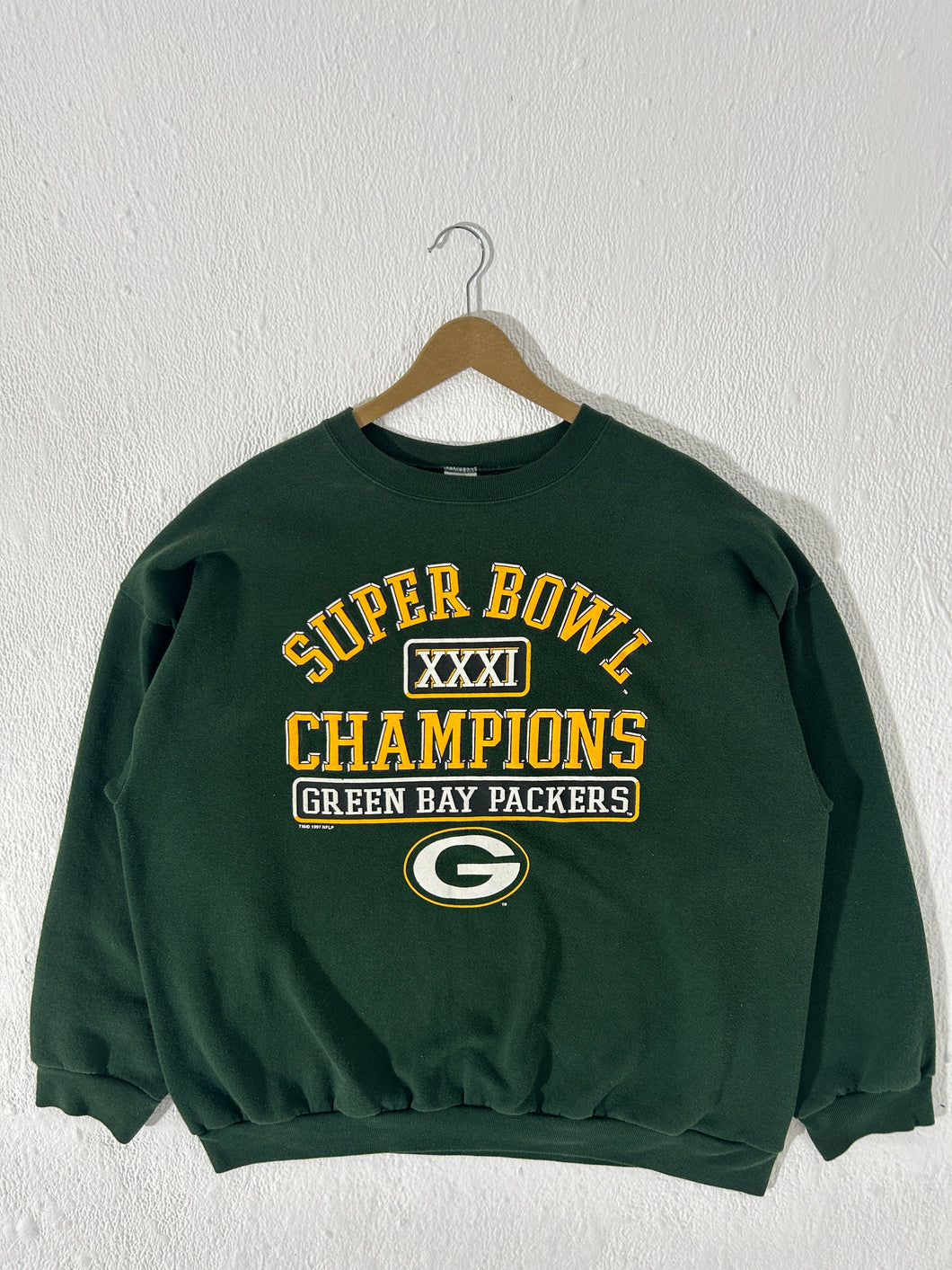 Vintage Green Bay Packers Super Bowl XXXI Crewneck Sz. 2XL