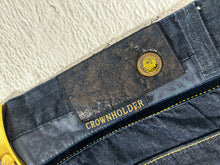 Vintage Y2K Crown Holder Velvet Jeans Size 38x32