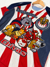 Vintage Bootleg Chivas De Guadalajara Animated Jersey Size L