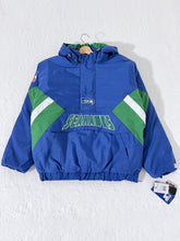 Half Zip Pull Over Jacket Starter Retro New w/tags