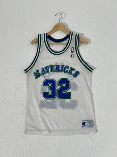 Dallas Mavericks Champion Mashburn Jersey Sz. 40