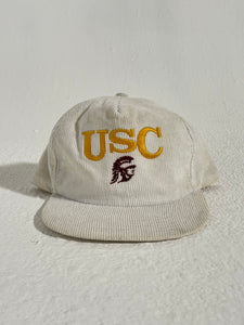 Vintage USC Trojans Corduroy Snapback Hat