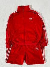 Vintage Red Adidas Tracksuit 2 Piece Size XL