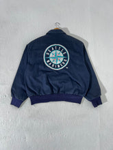 Vintage Jeff Hamilton Seattle Mariners Button Down Jacket Sz. 2XL