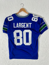 Vintage Seahawks Steve Largent #80 Autograph Jersey Size XL