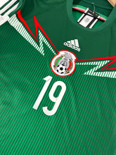 Adidas Mexico #19 Oribe Peralta 2014 World Cup Home Jersey Size XL