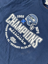 Seattle Seahawks 05 NFC Champions T Shirt Size XL