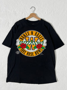 Vintage University of Washington Huskies "BONES AND ROSES TOUR" 1992 Rose Bowl Champs T-Shirt Sz. XL