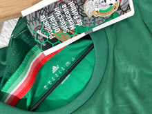 Adidas Mexico #19 Oribe Peralta 2014 World Cup Home Jersey Size XL