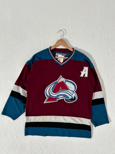 Peters Forsberg Colorado Avalanches NHL Hockey Jersey Sz. L