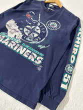 Vintage Y2K Seattle Mariners Ichiro Long Sleeve shirt Size L