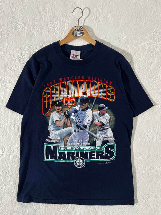 Vintage 1997 Seattle Mariners Western Division Champions Sz. L