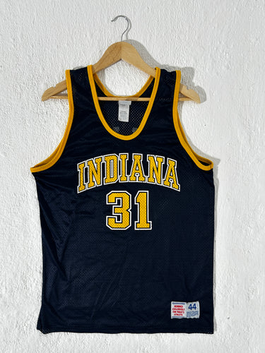 Vintage Reggie Miller Indiana Pacers Mesh NBA Basketball Jersey Sz. L