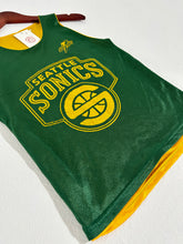 Vintage Seattle Supersonics / Seattle Storm Reversible Practice Jersey Sz. Youth L