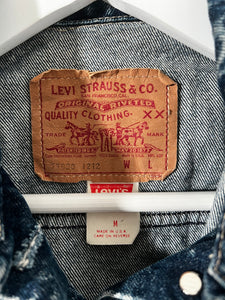 Vintage Levi's Acid Wash Jean Jacket Size M Dept1