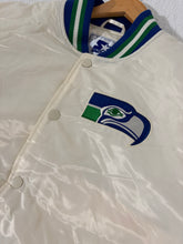 Seahawks White Starter Jacket