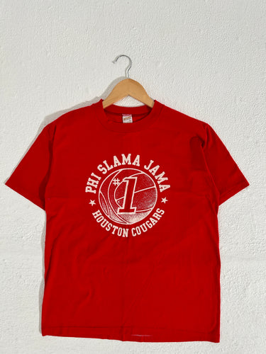 Vintage 1980's Houston Cougars Phi Slama Jama Sz. L