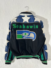 Seattle Seahawks 90s Jeff Hamilton Jacket Sz. Medium