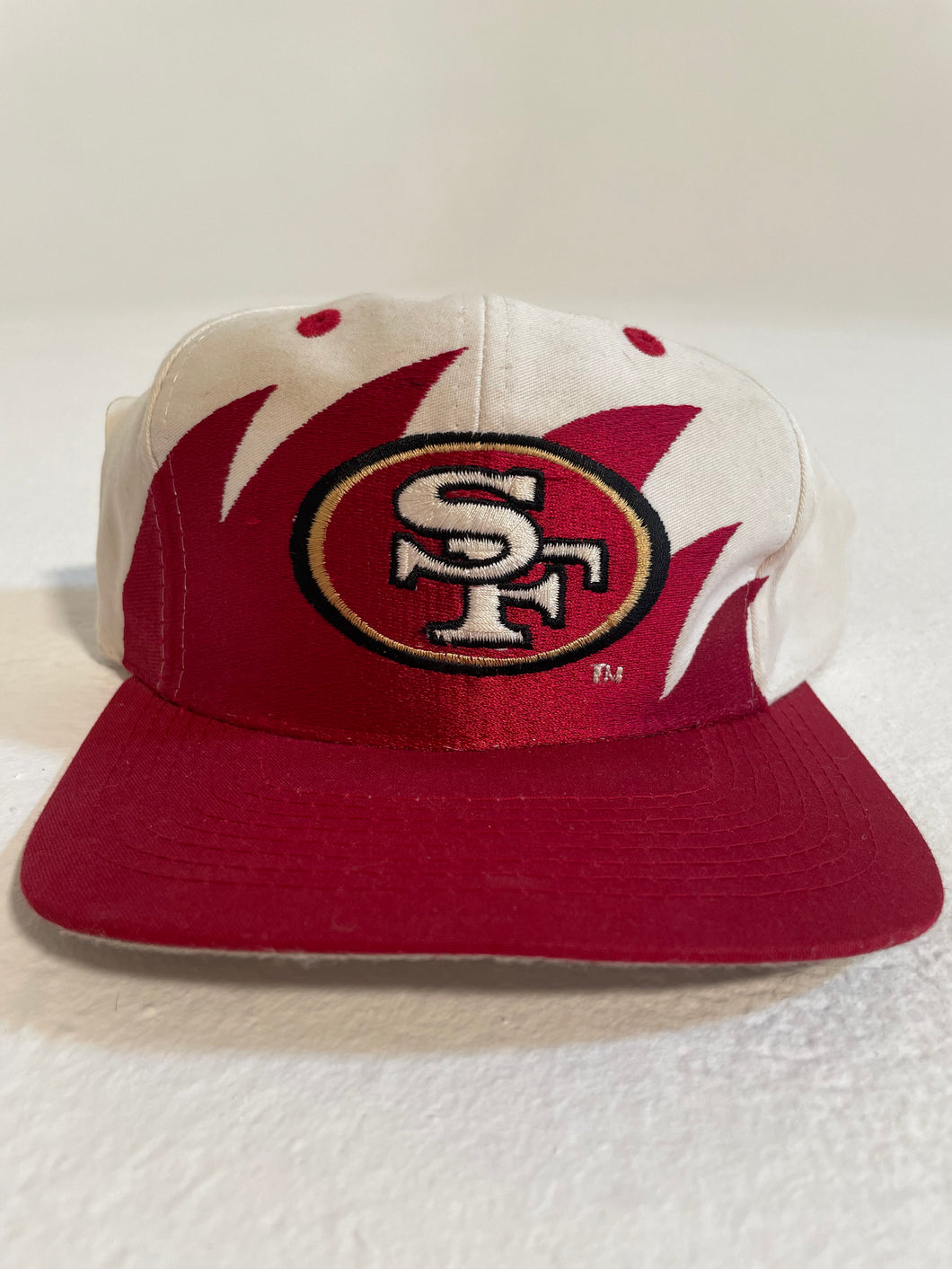 San Francisco 49ers SharkTooth Logo 7 Vintage Snapback Hat