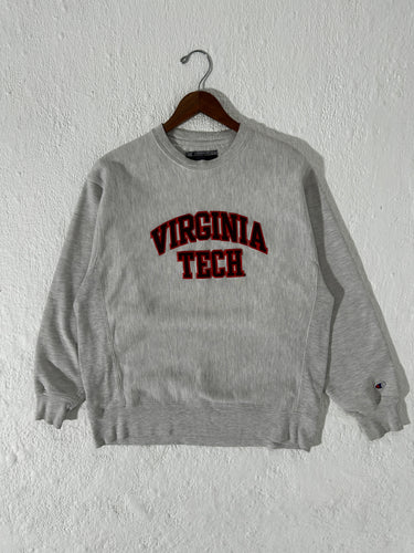 Vintage Champion Reverse Weave Virginia Tech Crewneck Sz. L