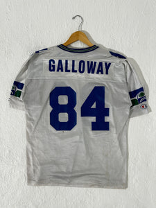 Vintage 1990's Joey Galloway Seattle Seahawks NFL Champion Jersey Sz. M
