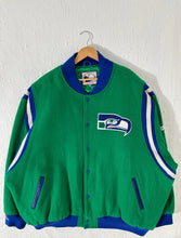 Seattle Seahawks Mitchell & Ness Retro Wool Varsity Sz. 4XL Jacket