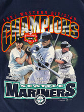 Vintage 1997 Seattle Mariners Western Division Champions Sz. L