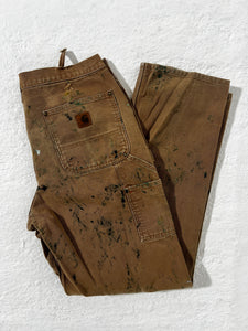1/1 Brown Carhartt Double Knees 33x34