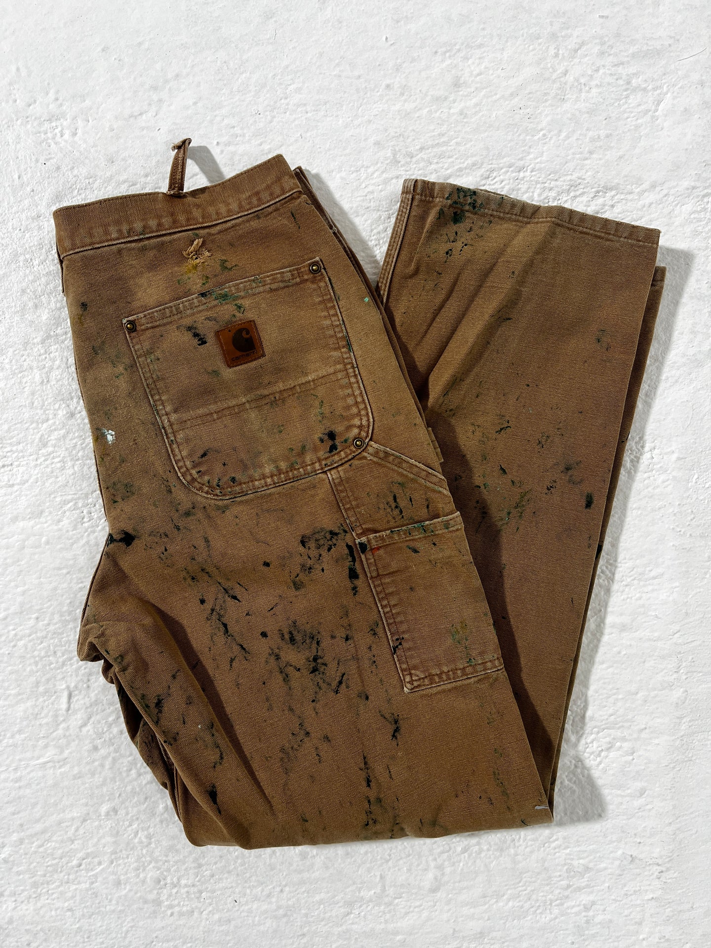 1/1 Brown Carhartt Double Knees 33x34