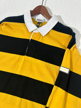 Whole Milk Rugby Shirt Black/Yellow Shirt Sz. XL DEPT1