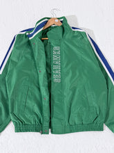 Seattle Seahawks Green Nylon Zip Up Starter Jacket