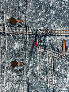 Vintage Levi's Acid Wash Jean Jacket Size L Dept1