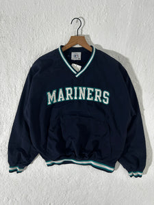Vintage Seattle Mariners Pull Over Windbreaker Sz. M