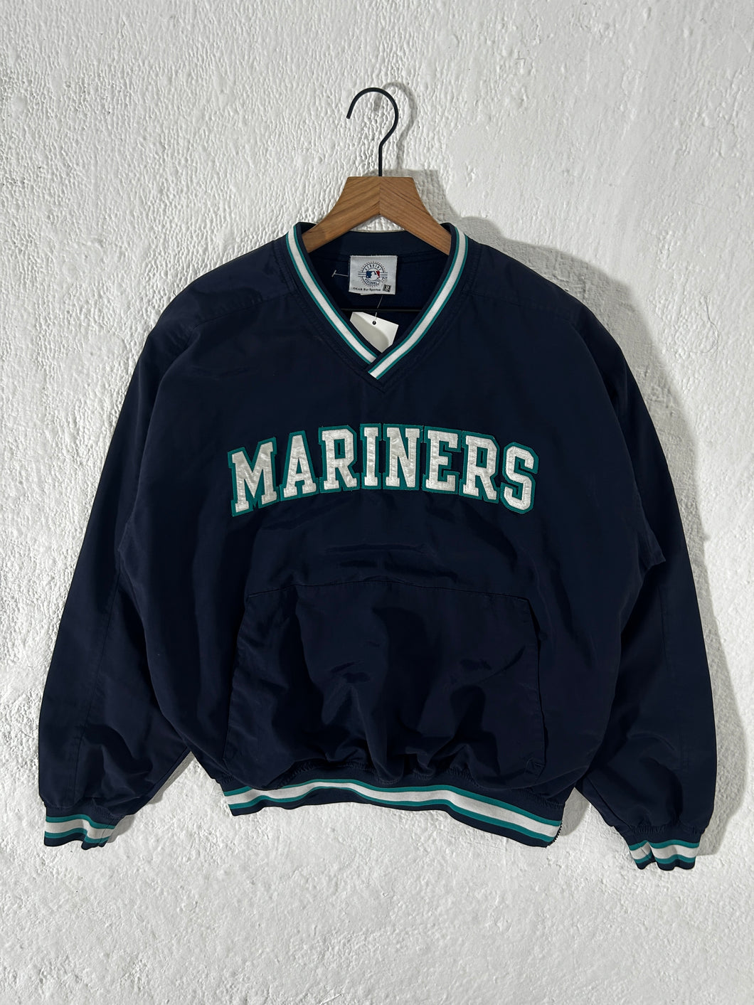Vintage Seattle Mariners Pull Over Windbreaker Sz. M