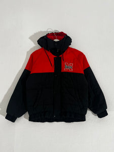 Vintage 1990's Nebraska Huskies Puffer Jacket Sz. L